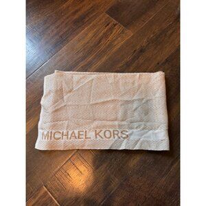 Michael Kors Scarf NWOT Gold/Cream 65" x 10"